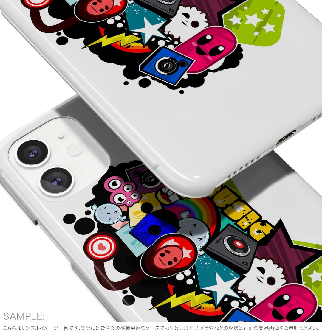 Xperia 10 VII 用 スマホカバー SO-52F / SOG16 / XQ-FE44 共通対応 so52f ケース カバー ハードケース 001077 音楽　レコード