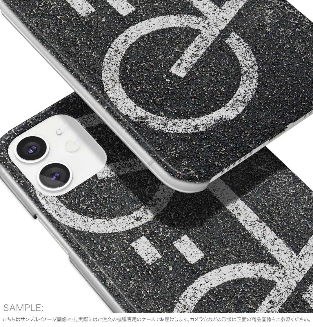 Galaxy A36 5G 用 スマホカバー SC-54F / SCG34 共通対応 共通対応 sc54f ケース カバー ハードケース 001124 自転車　道路