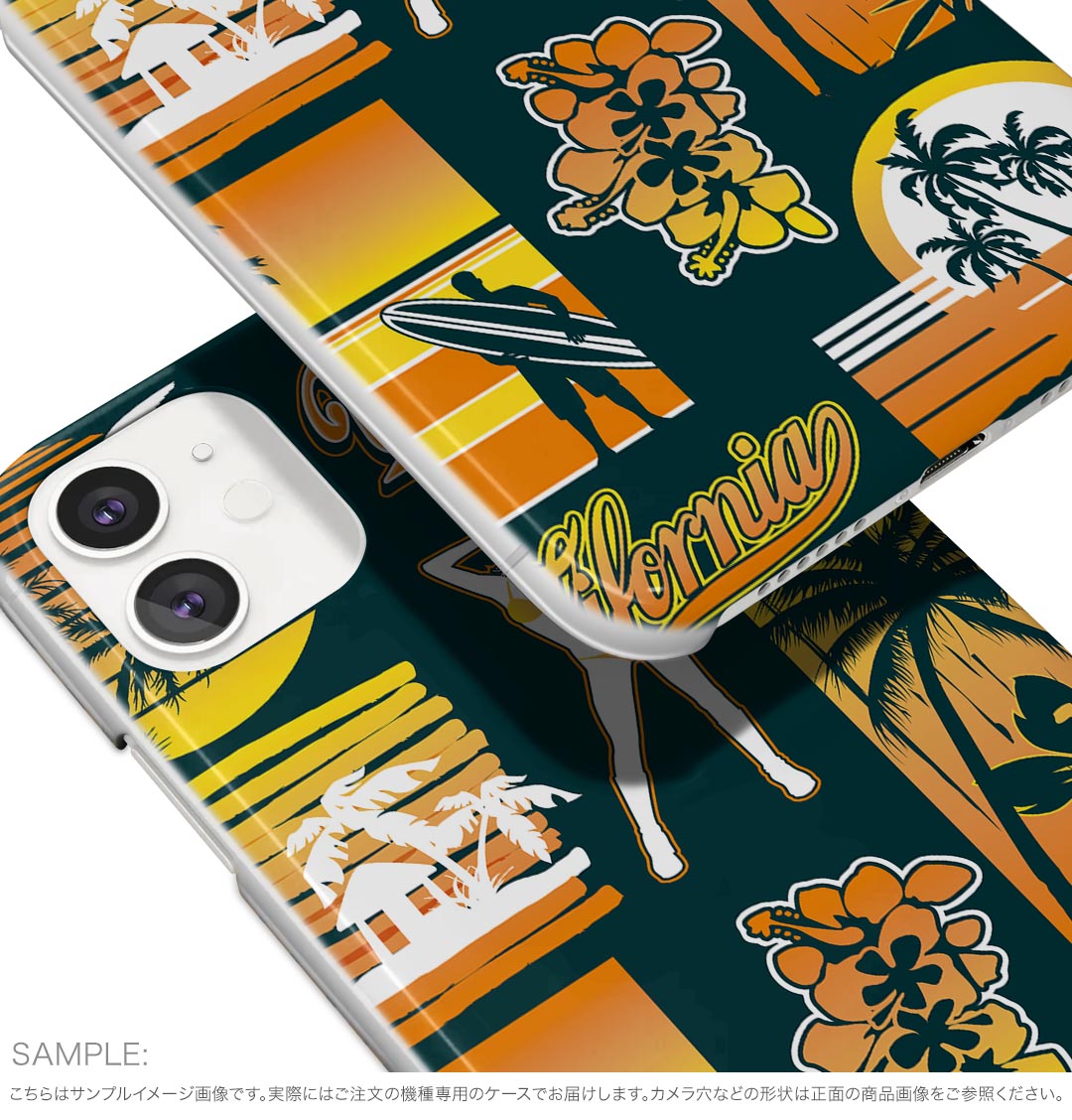 arrows We2 Plus F-51E 用 ハード ケース f51e 対応 ケース カバー ハードケース 004489 海　サーフ