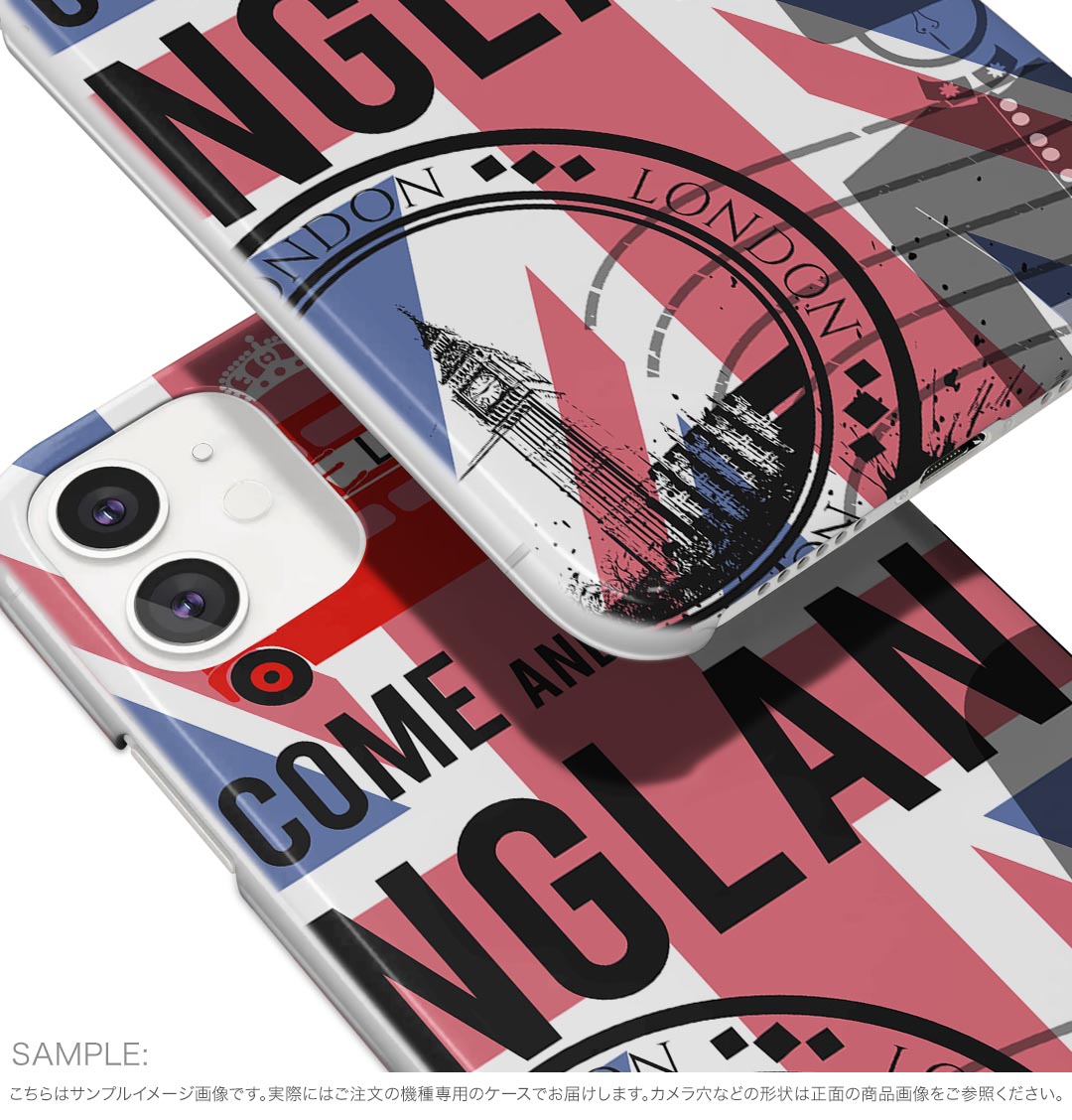 AQUOS R8 Pro 用ハード ケース SH-51D / A301SH 各キャリア 共通対応 ケース カバー sh51d ハードケース 004895 国旗　イラスト　イギリス