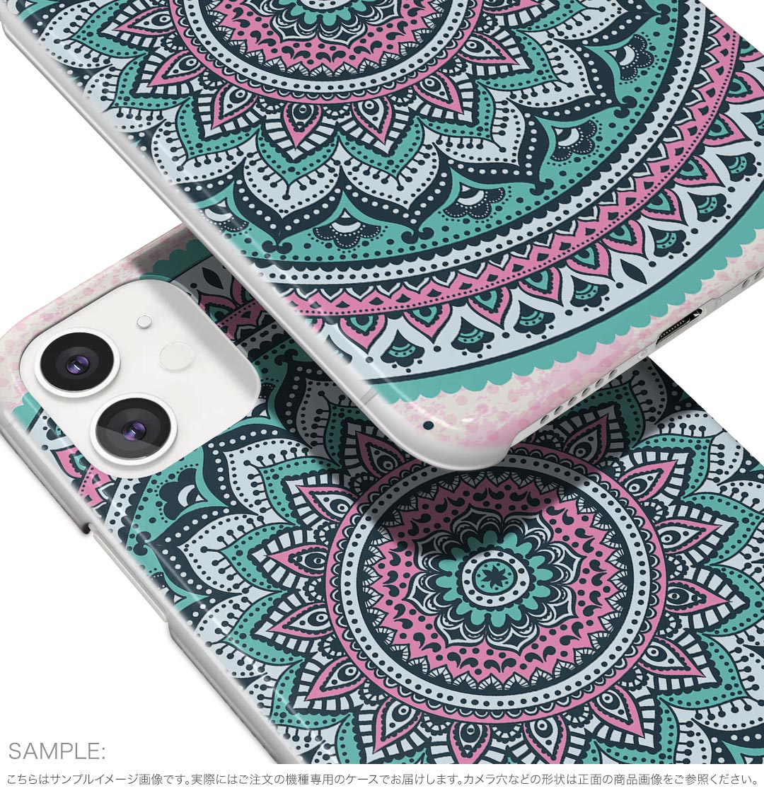 iPhone Air 用 スマホカバー ガラスフィルム 2枚 セット 各キャリア 共通対応 ケース カバー ハードケース igcase 006063 レース　模様