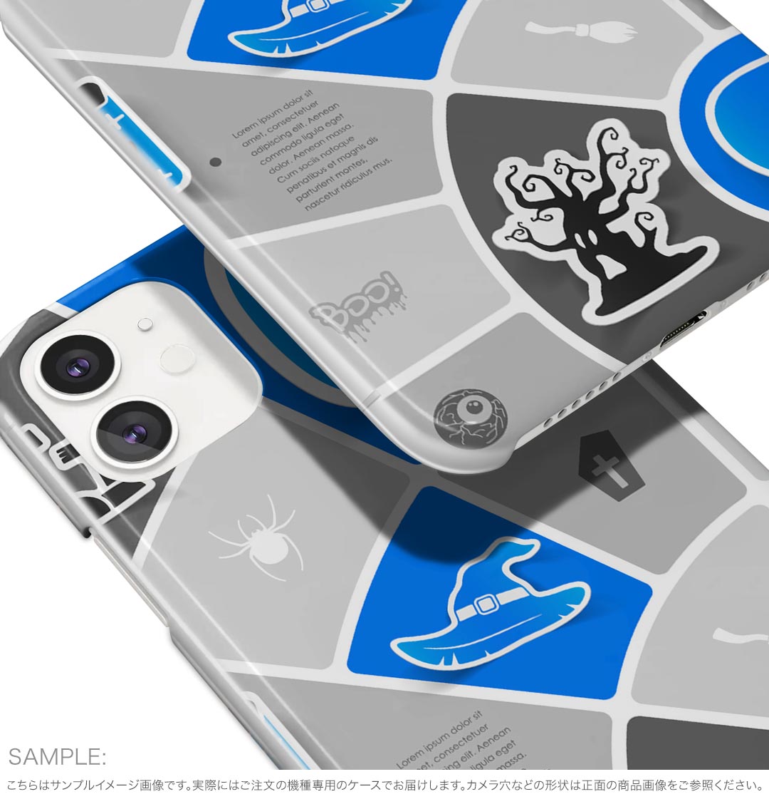 AQUOS R10 用 スマホケース SH-51F / A501SH / SH-M31 共通対応 sh51f ケース カバー ハードケース 007186 ハロウィン　キャラクター 3