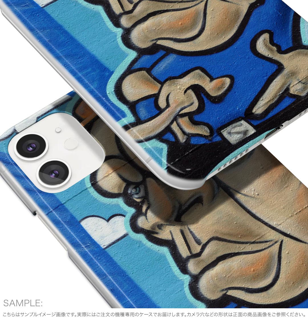 iPhone16pro 6.3インチ 専用 各キャリア iPhone 16 pro 共通対応 ハード ケース iphone16pro 対応 ケース カバー 007572 人物　イラスト　青　ブルー