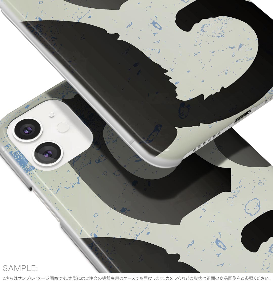 arrows N F-51C 用 ケース カバー f51c ハードケース 008317 猫　黒　ブラック　インク　ペンキ