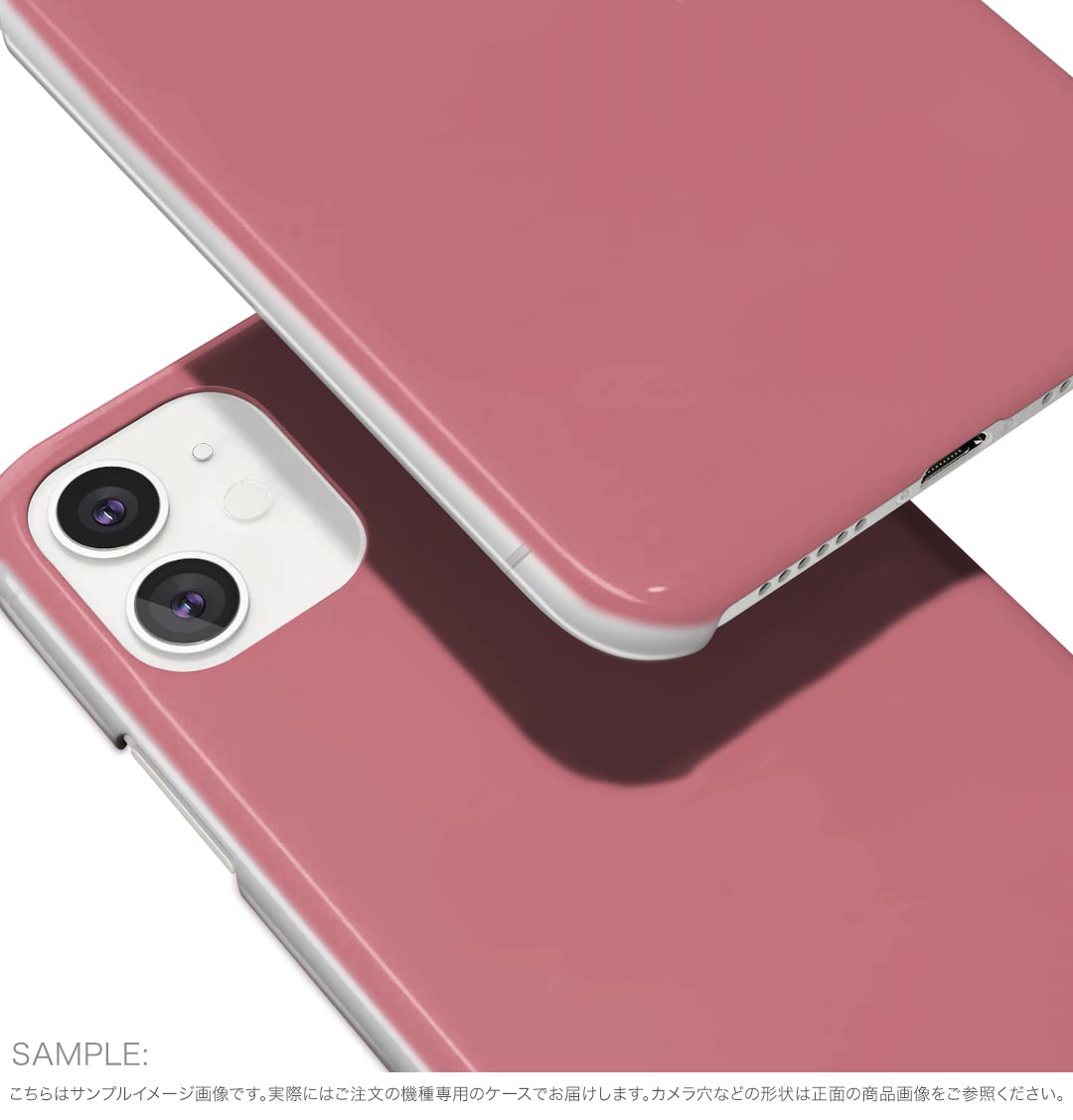 Galaxy A54 5G ギャラクシー SC-53D SCG21 専用 ケース 共通対応 sc53d igcase スマホカバー カバー ケース pc ハードケース 008954 シンプル　無地　ピンク