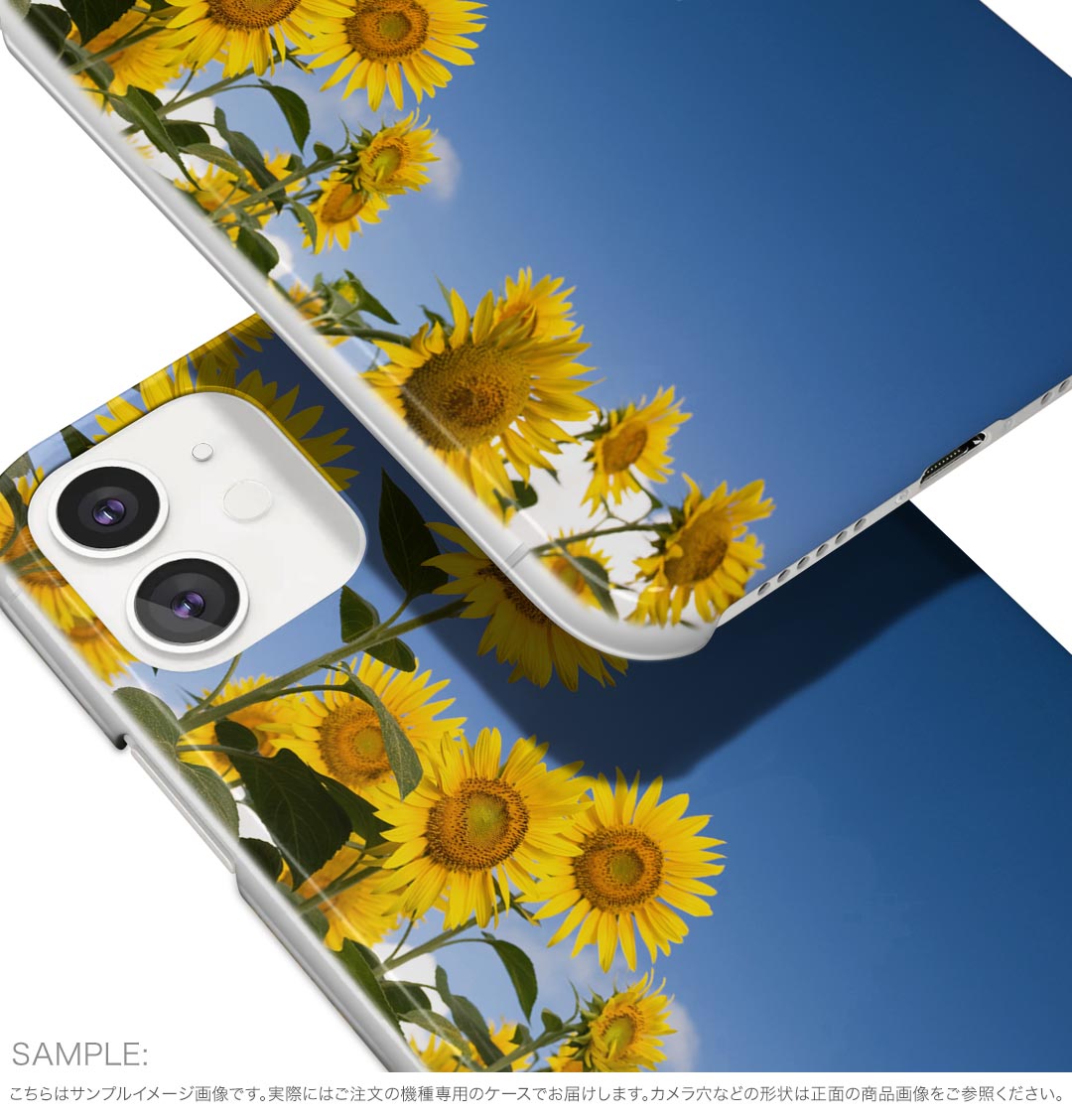 BASIO active3 KYG04 ベイシオ アクティブ3 用 kyg04 ケース カバー ハードケース 009265 　ひまわり　写真