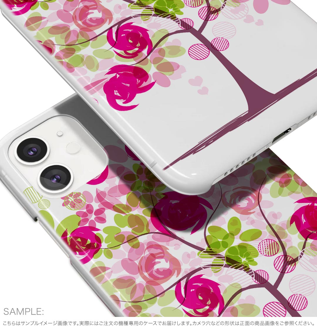 Galaxy A36 5G 用 スマホカバー SC-54F / SCG34 共通対応 共通対応 sc54f ケース カバー ハードケース 009424 　色彩　ピンク