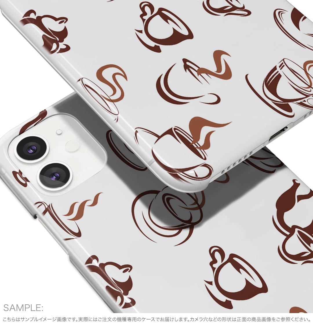 BASIO active3 KYG04 ベイシオ アクティブ3 用 kyg04 ケース カバー ハードケース 009523 コーヒー　茶色　カフェ