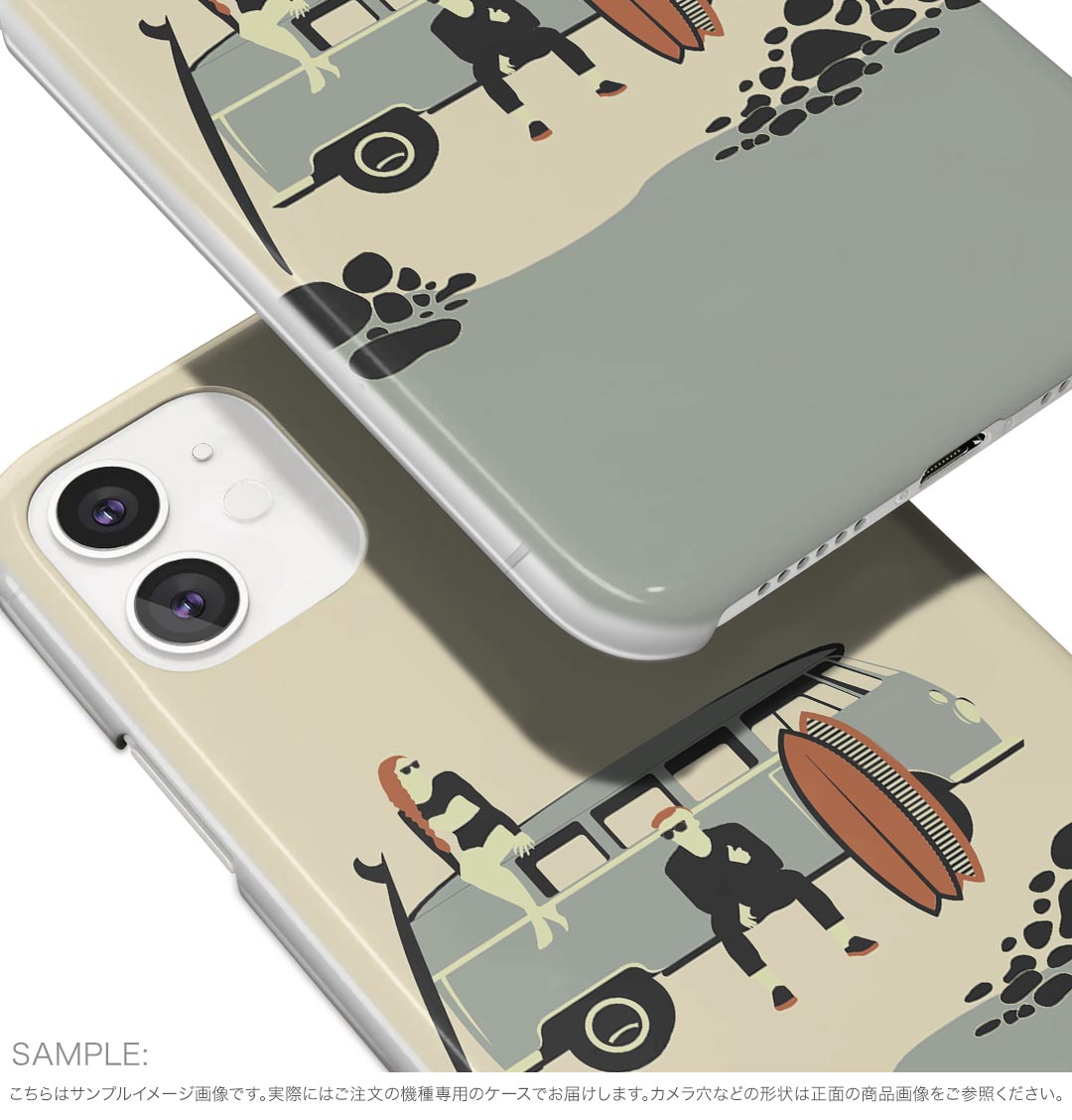 iPhone 16e 用 各キャリア 共通対応 ハードケース ケース カバー ハードケース 010774 海　車　サーフィン