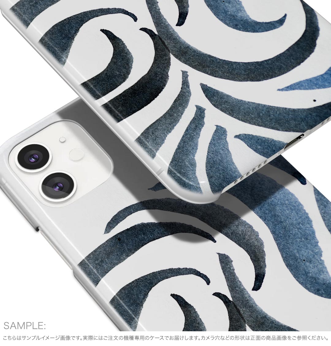 Xperia 1 VI 用 ハードケース SO-51E / SOG13 / A401SO 共通対応 ハード ケース so51e 対応 ケース カバー 012281 シンプル　波　模様
