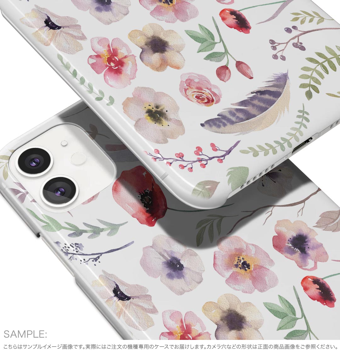 Google Pixel 9a 用 ケース 6.3インチ ハードケース pixel 9a 対応 ケース カバー 013493 花　花柄　水彩