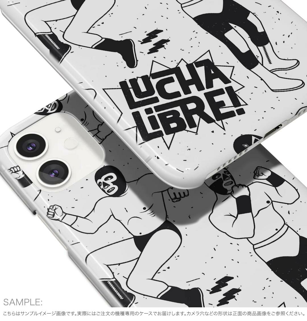 Galaxy A25 用 SC-53F / SCG33 共通対応 sc53f ケース カバー ハードケース 014134 プロレス　マスク　キャラクター