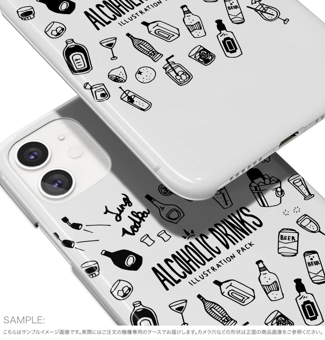 Galaxy A54 5G ギャラクシー SC-53D SCG21 専用 ケース 共通対応 sc53d igcase スマホカバー カバー ケース pc ハードケース 016195 お酒　ビール