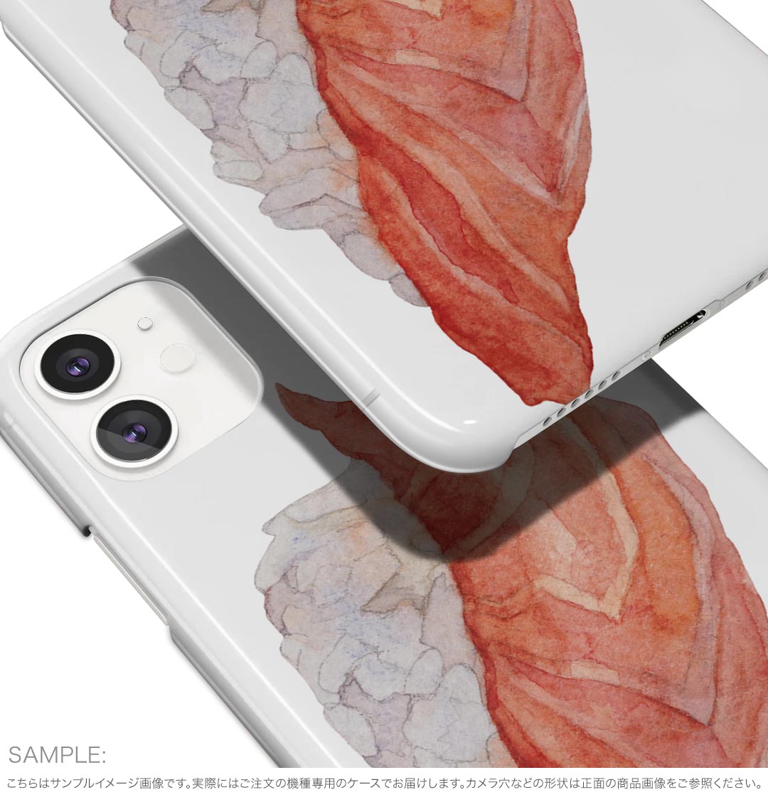 AQUOS sense9 用 スマホケース SH-53E / SHG14 / SH-M29 共通対応 sh53e ケース カバー ハードケース 019870 お寿司 Sushi ご飯