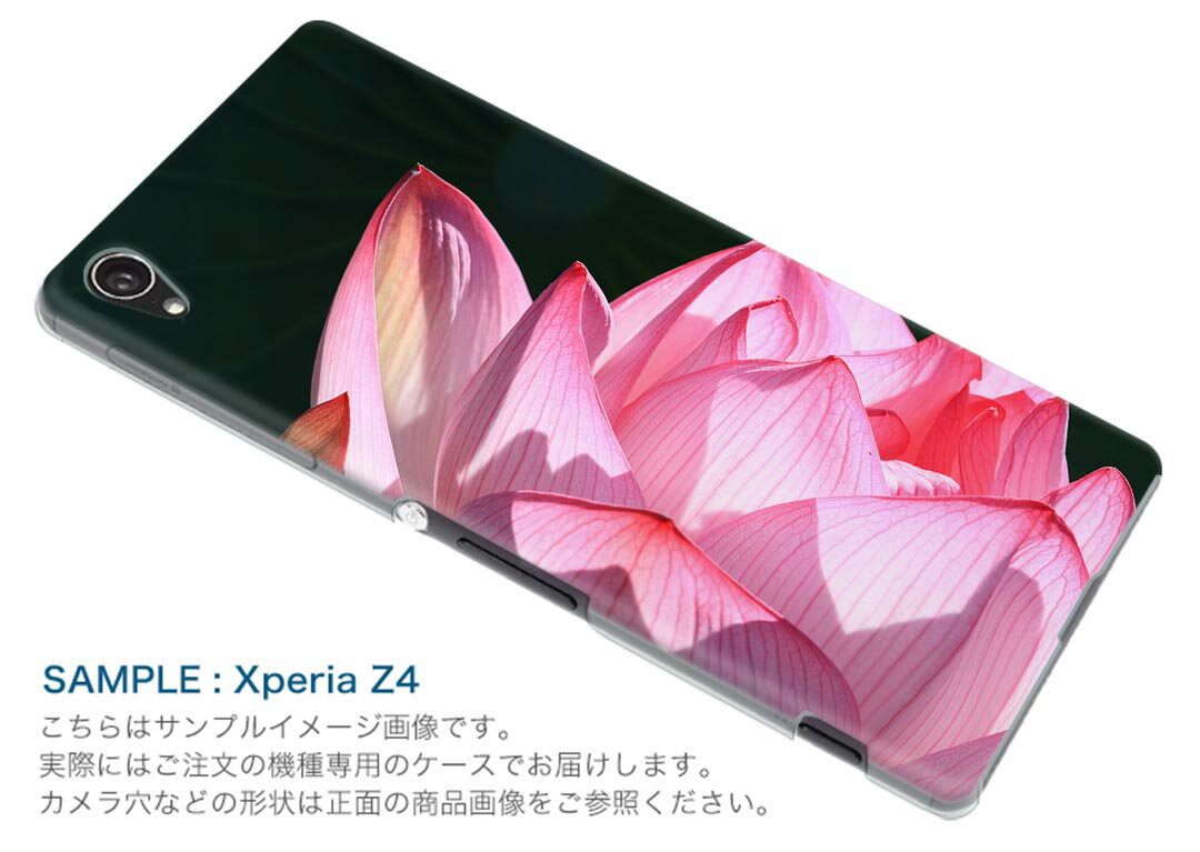 Xperia X Performance SO-04H エクスペリア X パフォーマンス 専用 TPUケース so04h igcase スマホカバー カバー ケース ソフトケース 000947 フラワー 花　花びら