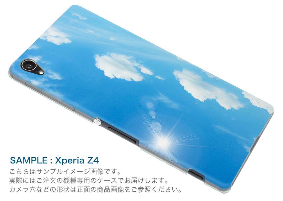 SO-04H Xperia X Performance エクスペリア X パフォーマンス so04h docomo ドコモ スマホ カバー スマホケース スマホカバー TPU ソフトケース 空 雲 その他 000959