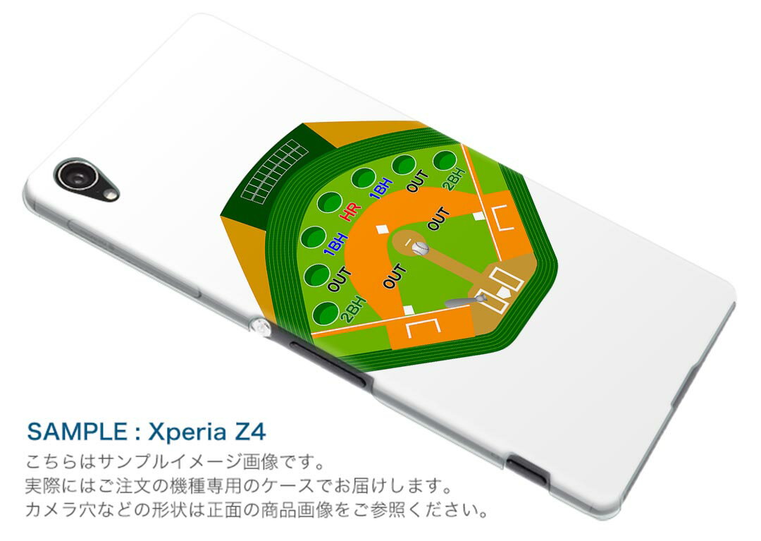 SO-01G Xperia Z3 エクスペリア so01g docomo ドコモ スマホ カバー ケース スマホケース スマホカバー TPU ソフトケース 野球　おもちゃ スポーツ 001132