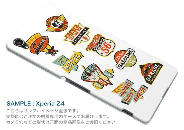 Galaxy Note8 SCV37 au エーユー スマホ カバー スマホケース ハード pc ケース ワッペン カラフル 外国 その他 ユニーク 003505
