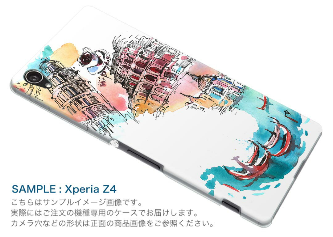 ZE553KL ZenFone Zoom S ze553kl simfree SIMフリー カバー スマホケース スマホカバー PC ハードケース 建物　イタリア　イラスト　カラフル クール 007403