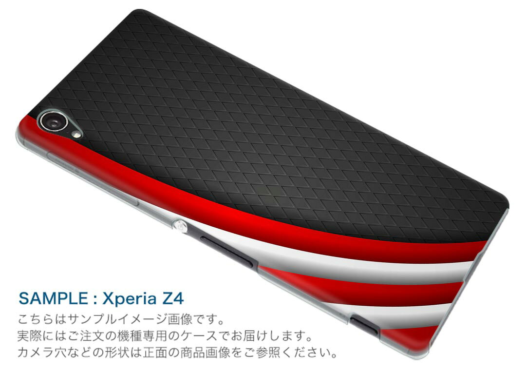 Xperia 5 IV 専用ハードケース SO-54C / SOG09 / A204SO 共通対応 so54c igcase スマホカバー カバー ケース pc ハードケース 008413 赤　レッド　黒　ブラック