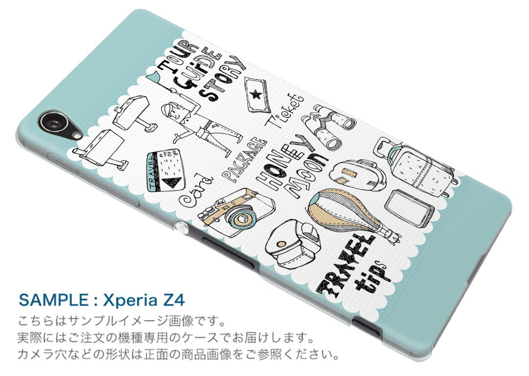Xperia Ace II SO-41B エクスペリア ソニー SONY docomo ドコモスマホ カバー ケース スマホケース スマホカバー PC ハードケース 010667 旅行　英語　水色