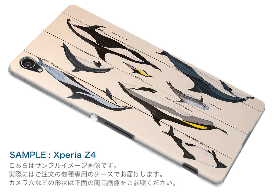 Xperia 1 II SO-51A エクスペリアワンマークツー so51a ドコモ docomo スマホ カバー ケース スマホケース スマホカバー PC ハードケース 010935 海　イルカ　生き物