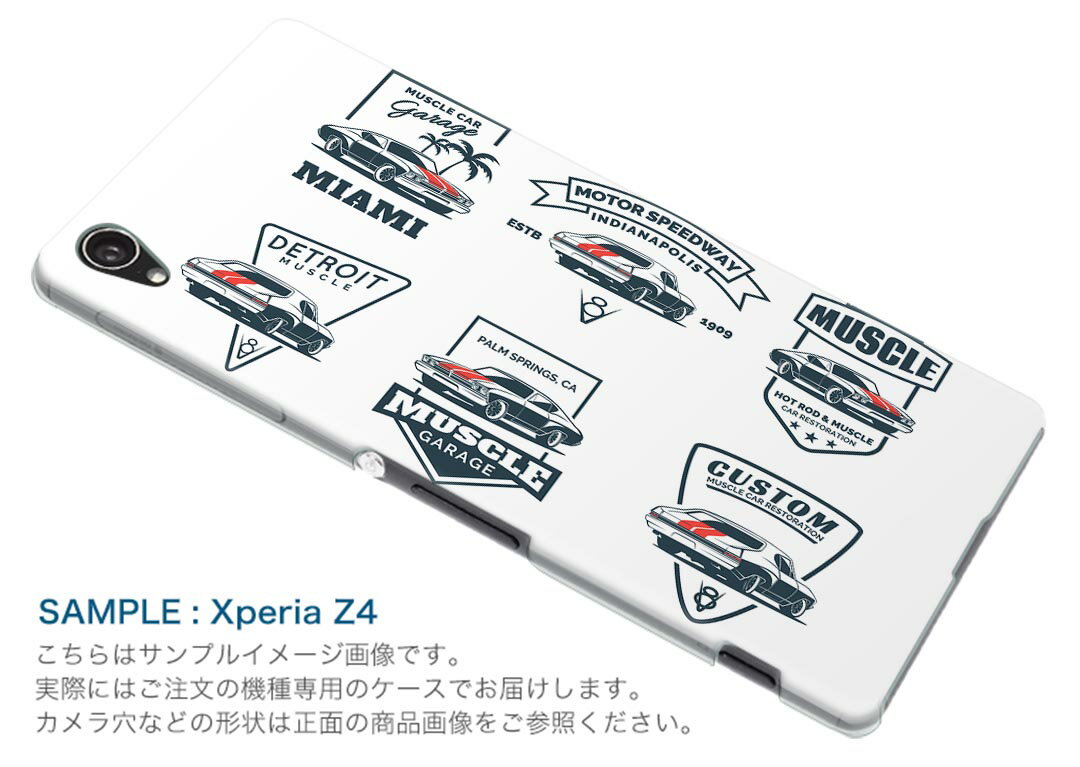 シンプルスマホ5 専用 ケース カバー A001SH スマコレ igcase softbank ソフトバンク シンプルスマホ スマホカバー カバー ケース 016252 アメリカン　車　英語