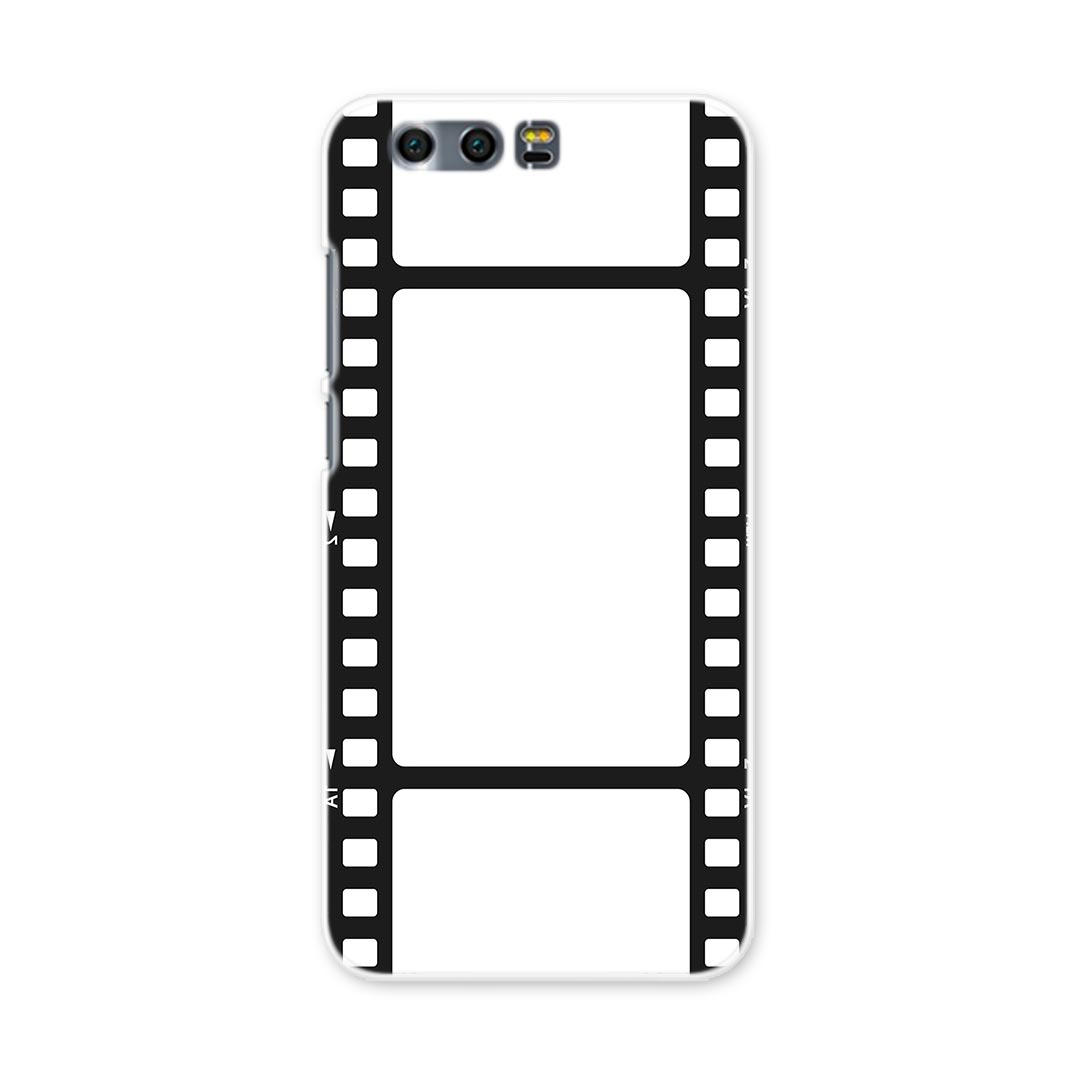 honor 9 HUAWEI honor9 simfree SIMフリー スマホ カバー ケース スマホケース スマホカバー PC ハードケース 映画 フィルム 白 黒 009519