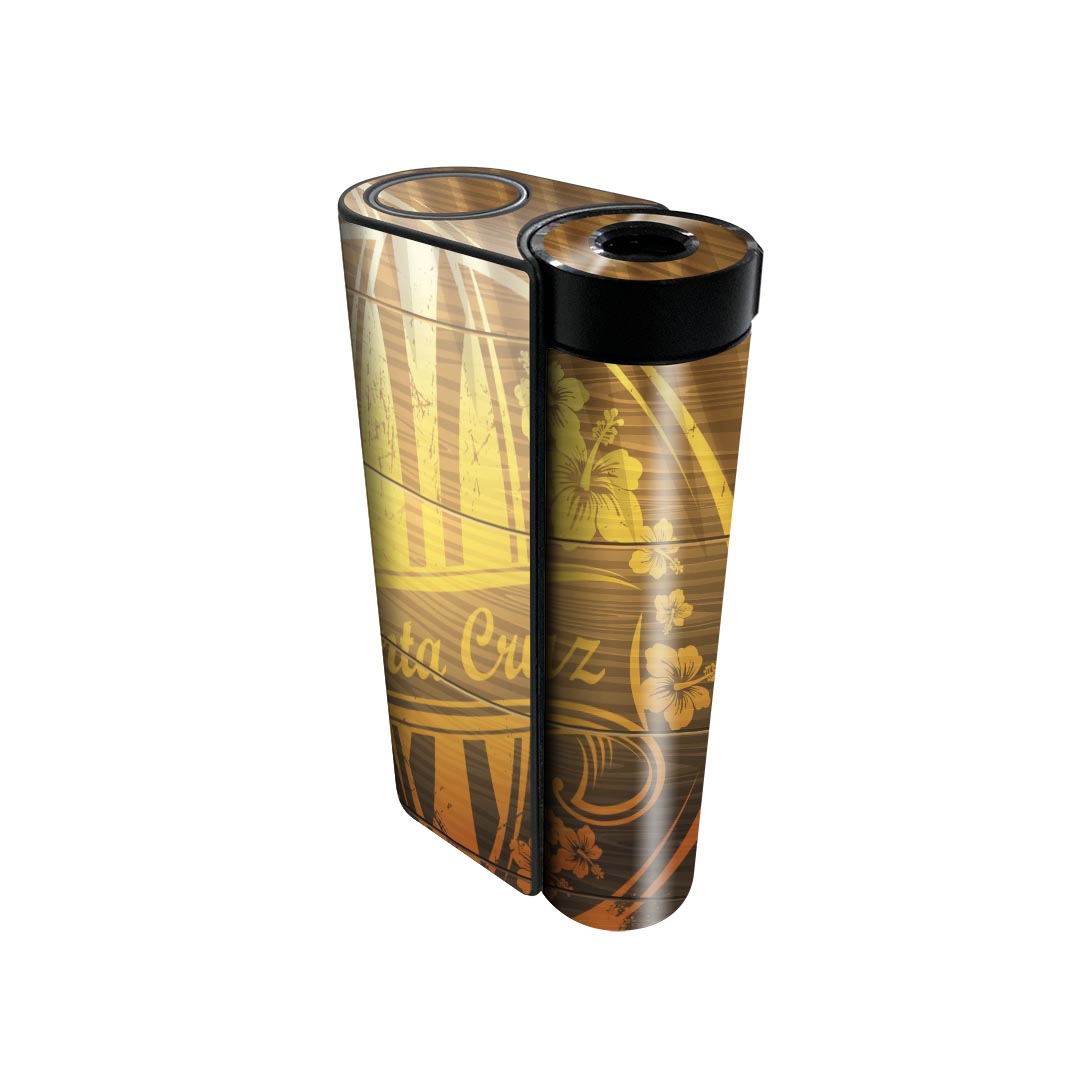 glo hyper x2 専用 デザインスキンシール 全面 フルセット カバー ケース 保護 グロー グロウ ステッカー デコ アクセサリー 電子たばこ 001230 サーフィン ハワイ