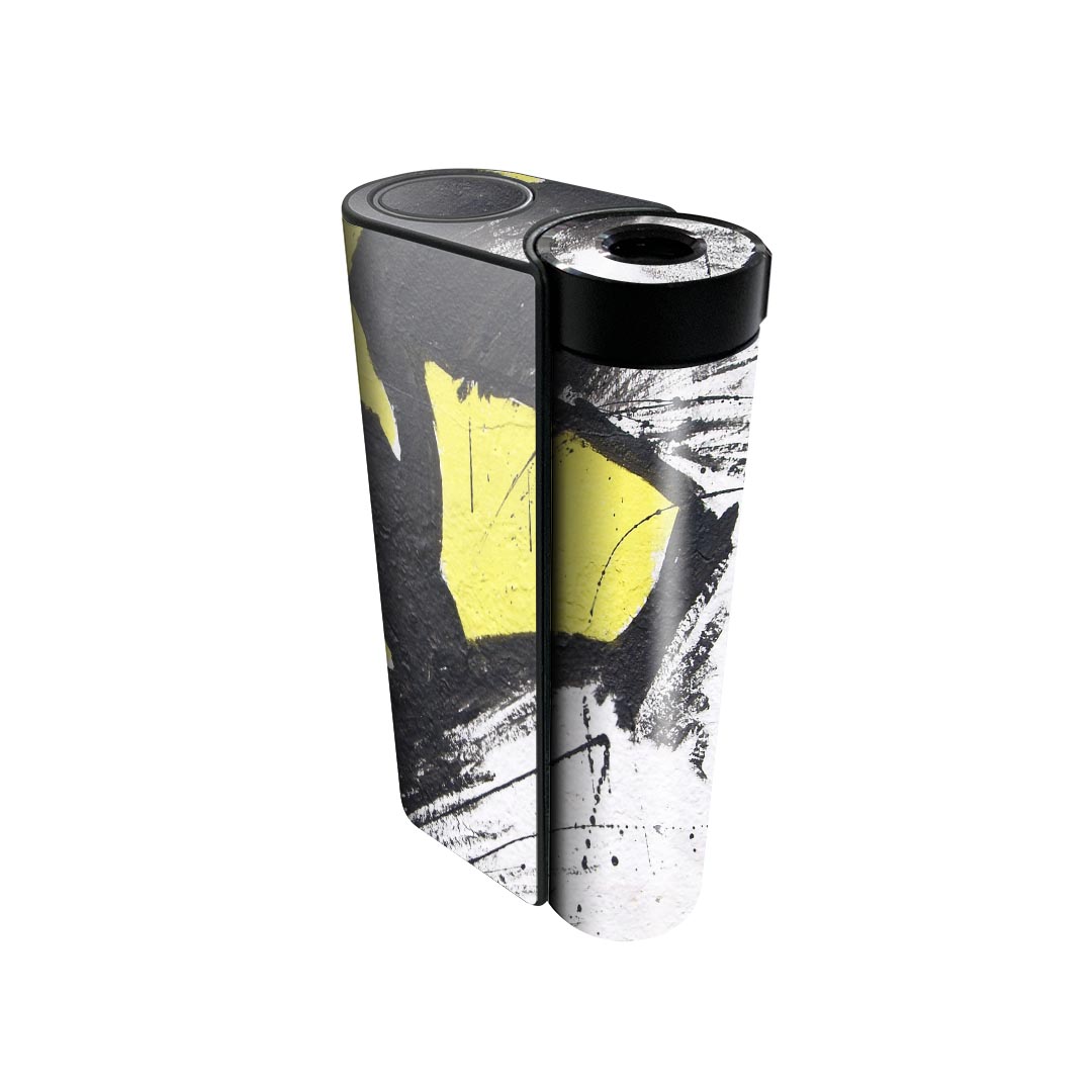 glo hyper x2 専用 デザインスキンシール 全面 フルセット カバー ケース 保護 グロー グロウ ステッカー デコ アクセサリー 電子たばこ 001248 グラフィティ　顔