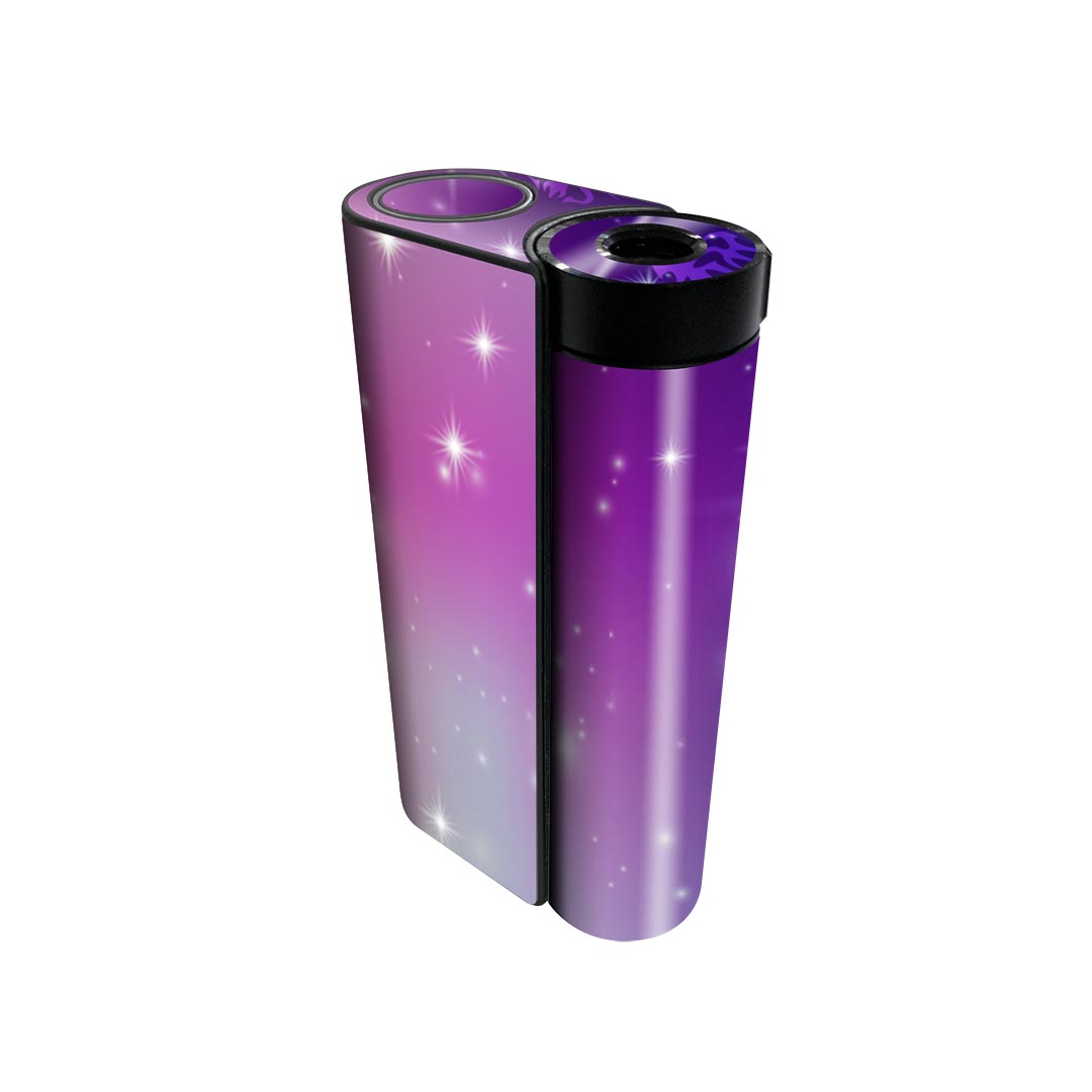 glo hyper x2 専用 デザインスキンシール 全面 フルセット カバー ケース 保護 グロー グロウ ステッカー デコ アクセサリー 電子たばこ 001272 キラキラ　カラフル