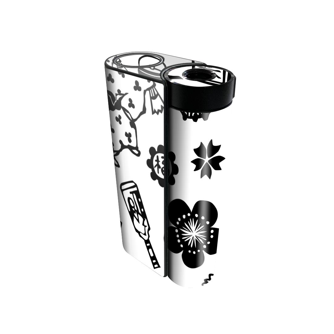 glo hyper x2 専用 デザインスキンシール 全面 フルセット カバー ケース 保護 グロー グロウ ステッカ..