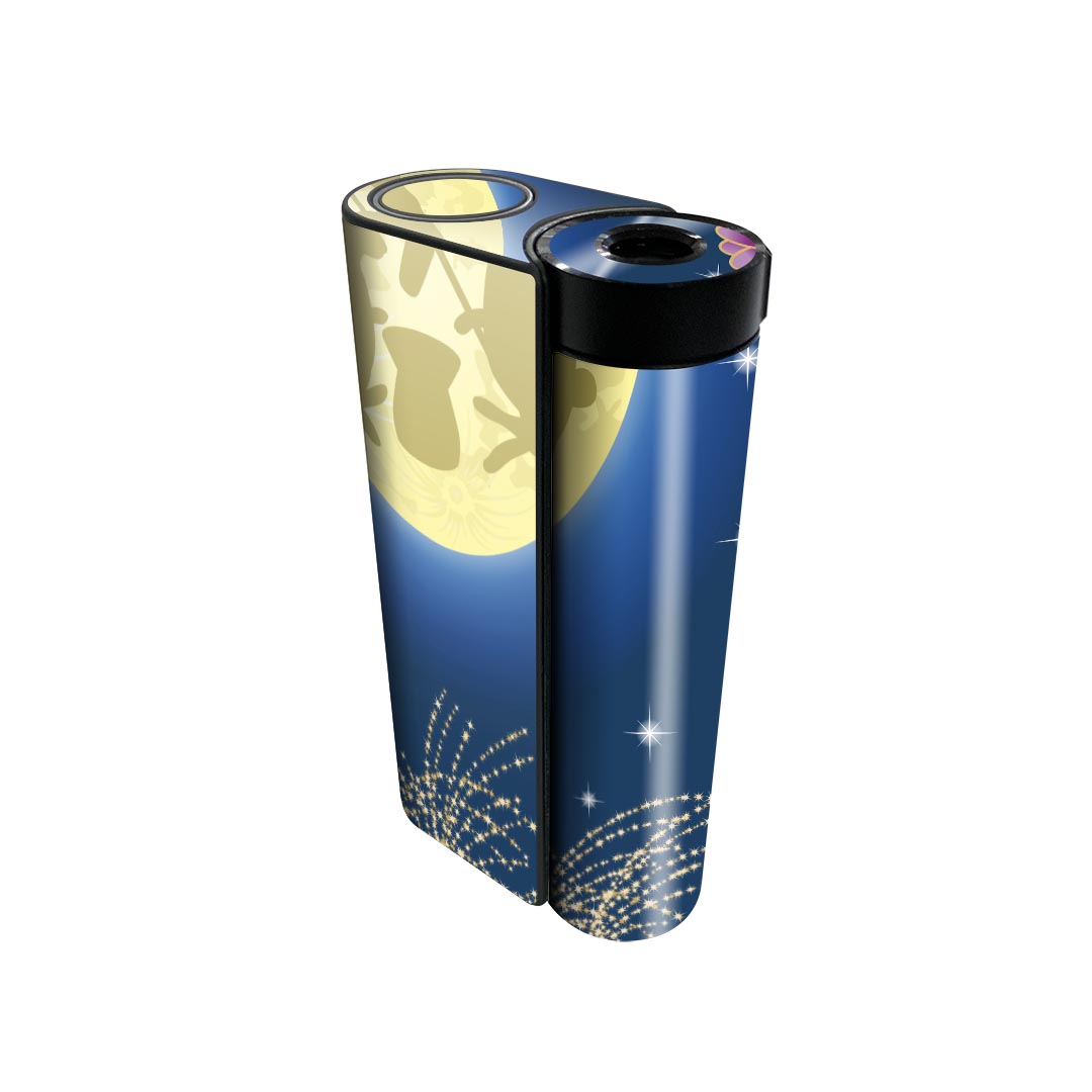 glo hyper x2 専用 デザインスキンシール 全面 フルセット カバー ケース 保護 グロー グロウ ステッカー デコ アクセサリー 電子たばこ 002830 うさぎ 動物 花