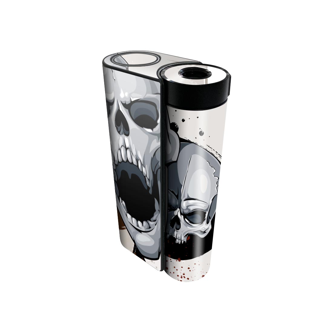 商品特徴・貼るだけでかんたん着せ替え、glo hyperx2 専用デザインスキンシール・高精細プリントで写真と遜色のない仕上がり！半光沢シートでしっとりツヤのある表現力・正面に加え、天面・底面シールがセットで一体感アップ！・ちょっとしたすり傷からglo hyperx2 本体を保護・接着部はエアフリー素材で気泡の心配も軽減・再剥離素材なので貼り付け時の調整も安心注意事項画像はサンプルですので、ご覧の環境によっては多少色味に違いを感じる場合がございます。 イメージと違った、モニターと色味が異なるという理由での交換や返金はご対応出来かねます。スキンシールのみの販売で、glo hyperx2 本体は付属しません。初回貼付時の位置調整や貼り直しは可能ですが、しっかりと押し付けて接着させた後の再剥離、再利用は保証しておりません。また接着部に油分や汚れが付着しますと角の部分は剥がれやすくなりますので、貼付時はあまり触れないようにご注意ください。無地のセミグロスシートにデザインをプリントした商品で、デコなどの加工はございません。 凹凸や光沢があるように見えたり布地や金属を素材にしたように見える商品もありますが、デザインの図版によるものです。印刷時に微妙な画像のズレが生じる場合がございます。ご注文後に1点1点制作する受注生産品の為、不良品以外のご返品や交換は固くお断りします。 発送について完全受注生産のハンドメイド商品となりますので、既製品と比べて発送までお時間を頂いています。 基本的に決済確認後、最大で10営業日での発送となります。繁忙期や休業日明けの場合はさらに時間がかかる場合があります。 その際には別途メールにてご連絡致します。メール便の場合、発送日から到着までに2?4日ほどかかる場合が多く、紛失などの保障もご対応できかねます。あらかじめご了承下さい。