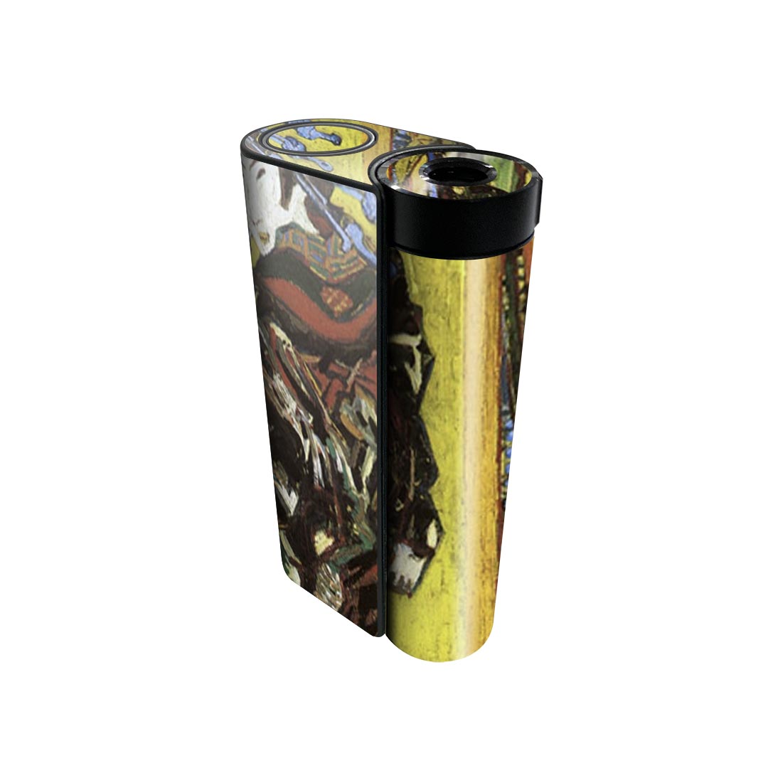 商品特徴・貼るだけでかんたん着せ替え、glo hyperx2 専用デザインスキンシール・高精細プリントで写真と遜色のない仕上がり！半光沢シートでしっとりツヤのある表現力・正面に加え、天面・底面シールがセットで一体感アップ！・ちょっとしたすり傷からglo hyperx2 本体を保護・接着部はエアフリー素材で気泡の心配も軽減・再剥離素材なので貼り付け時の調整も安心注意事項画像はサンプルですので、ご覧の環境によっては多少色味に違いを感じる場合がございます。 イメージと違った、モニターと色味が異なるという理由での交換や返金はご対応出来かねます。スキンシールのみの販売で、glo hyperx2 本体は付属しません。初回貼付時の位置調整や貼り直しは可能ですが、しっかりと押し付けて接着させた後の再剥離、再利用は保証しておりません。また接着部に油分や汚れが付着しますと角の部分は剥がれやすくなりますので、貼付時はあまり触れないようにご注意ください。無地のセミグロスシートにデザインをプリントした商品で、デコなどの加工はございません。 凹凸や光沢があるように見えたり布地や金属を素材にしたように見える商品もありますが、デザインの図版によるものです。印刷時に微妙な画像のズレが生じる場合がございます。ご注文後に1点1点制作する受注生産品の為、不良品以外のご返品や交換は固くお断りします。 発送について完全受注生産のハンドメイド商品となりますので、既製品と比べて発送までお時間を頂いています。 基本的に決済確認後、最大で10営業日での発送となります。繁忙期や休業日明けの場合はさらに時間がかかる場合があります。 その際には別途メールにてご連絡致します。メール便の場合、発送日から到着までに2?4日ほどかかる場合が多く、紛失などの保障もご対応できかねます。あらかじめご了承下さい。