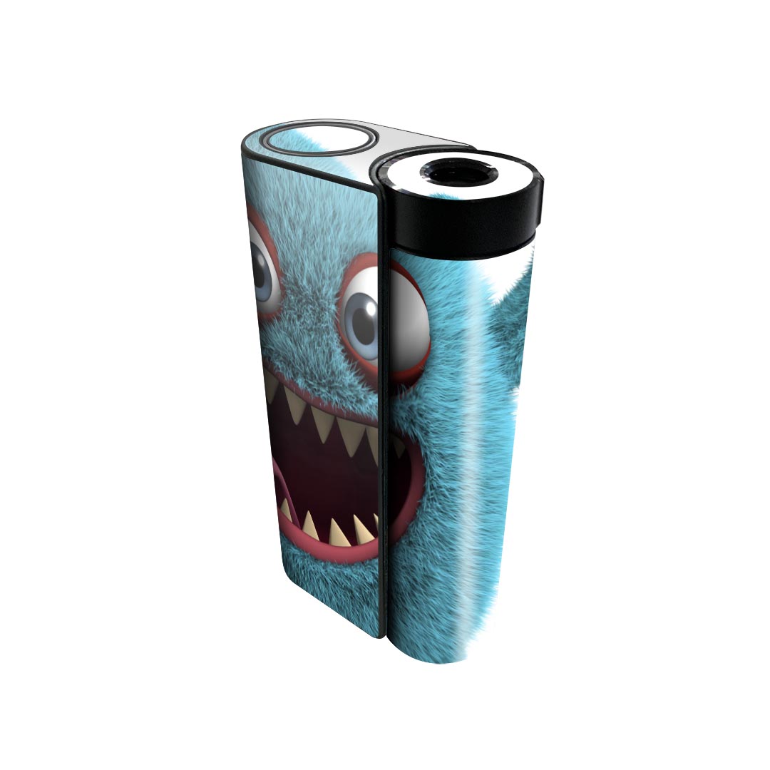 glo hyper x2 専用 デザインスキンシール 全面 フルセット カバー ケース 保護 グロー グロウ ステッカー デコ アクセサリー 電子たばこ 003431 モンスター キャラクター