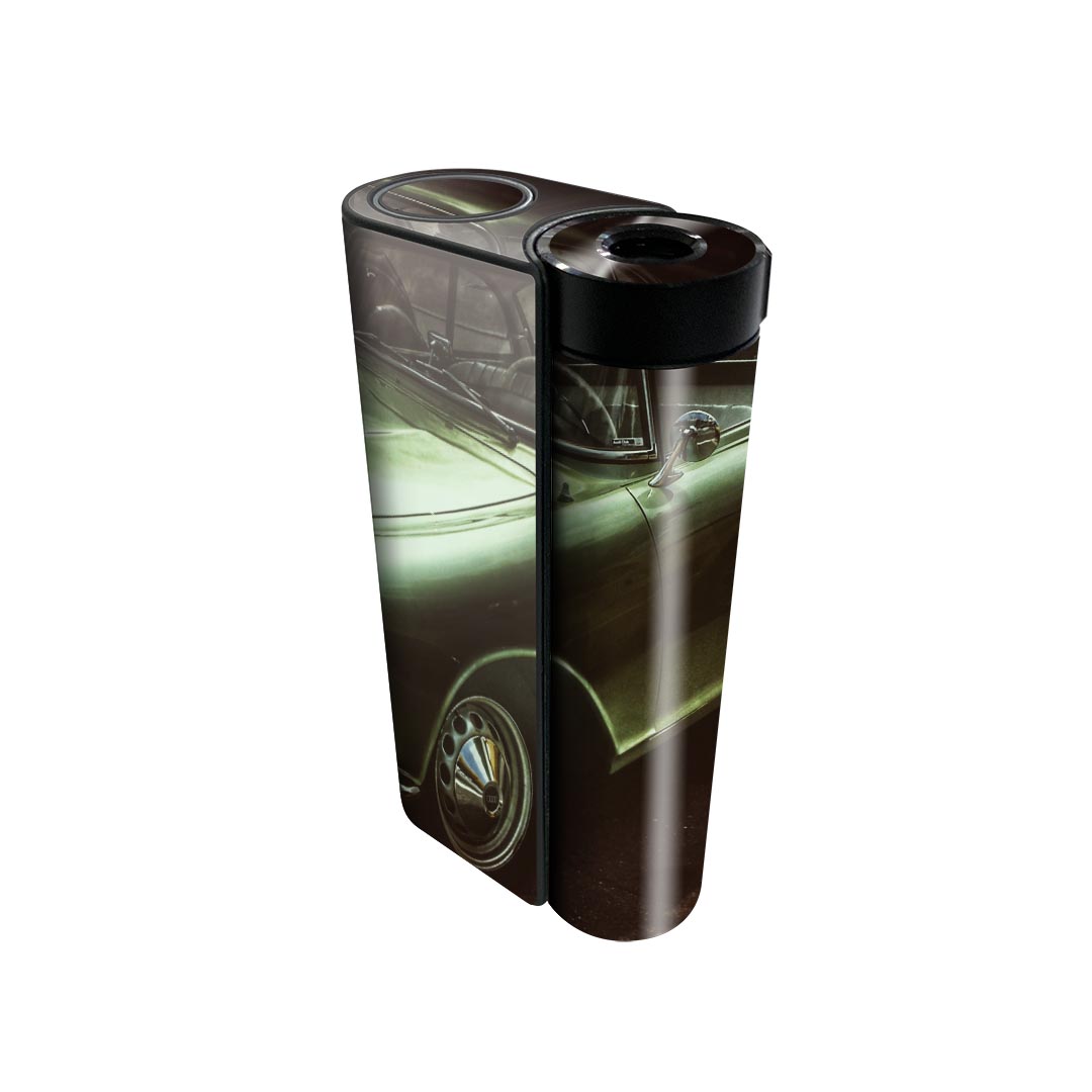 glo hyper x2 専用 デザインスキンシール 全面 フルセット カバー ケース 保護 グロー グロウ ステッカー デコ アクセサリー 電子たばこ 023073 車　クラシックカー