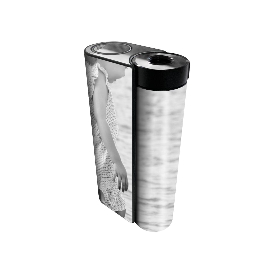 glo hyper x2 専用 デザインスキンシール 全面 フルセット カバー ケース 保護 グロー グロウ ステッカー デコ アクセサリー 電子たばこ 023110 人物 子供 写真