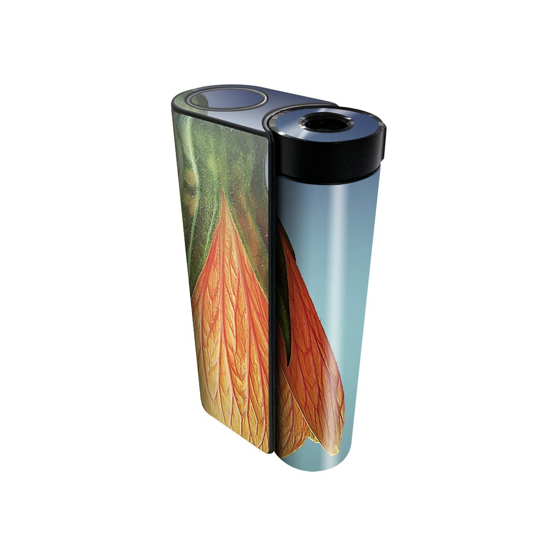 glo hyper x2 専用 デザインスキンシール 全面 フルセット カバー ケース 保護 グロー グロウ ステッカー デコ アクセサリー 電子たばこ 023293 花　フラワー