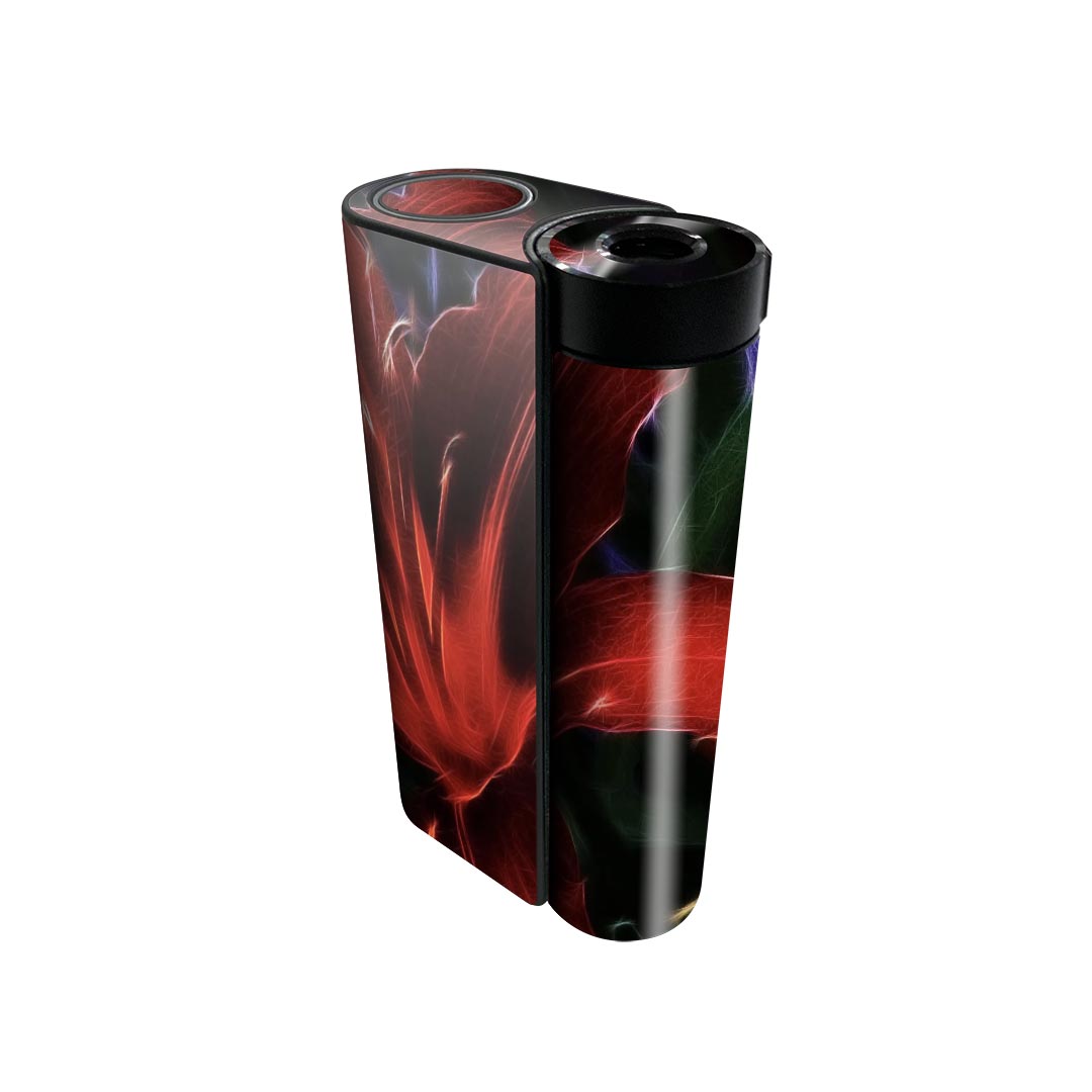 商品特徴・貼るだけでかんたん着せ替え、glo hyperx2 専用デザインスキンシール・高精細プリントで写真と遜色のない仕上がり！半光沢シートでしっとりツヤのある表現力・正面に加え、天面・底面シールがセットで一体感アップ！・ちょっとしたすり...