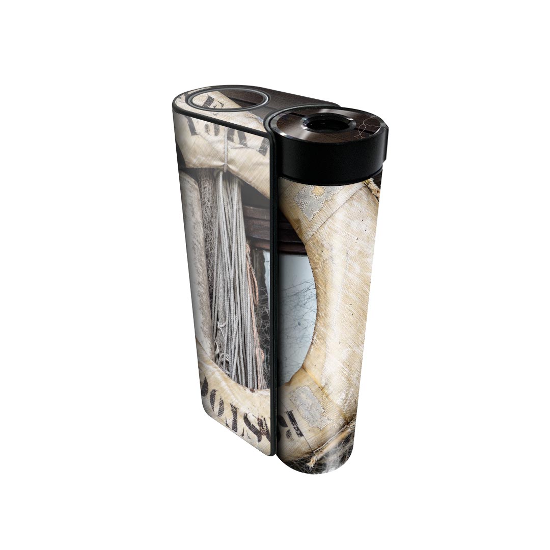 glo hyper x2 専用 デザインスキンシール 全面 フルセット カバー ケース 保護 グロー グロウ ステッカー デコ アクセサリー 電子たばこ 023518 海　写真