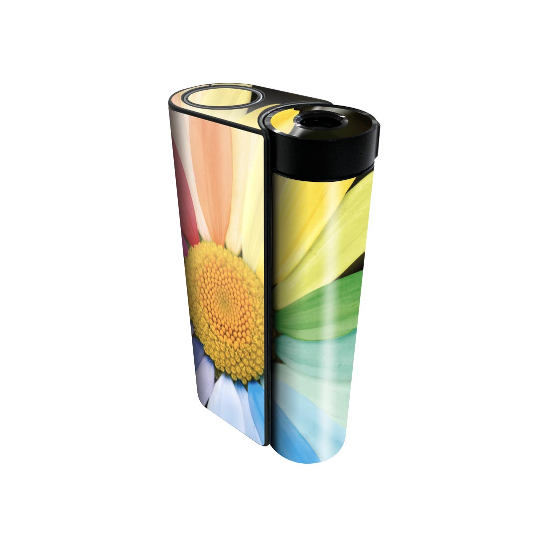 商品特徴・貼るだけでかんたん着せ替え、glo hyperx2 専用デザインスキンシール・高精細プリントで写真と遜色のない仕上がり！半光沢シートでしっとりツヤのある表現力・正面に加え、天面・底面シールがセットで一体感アップ！・ちょっとしたすり...