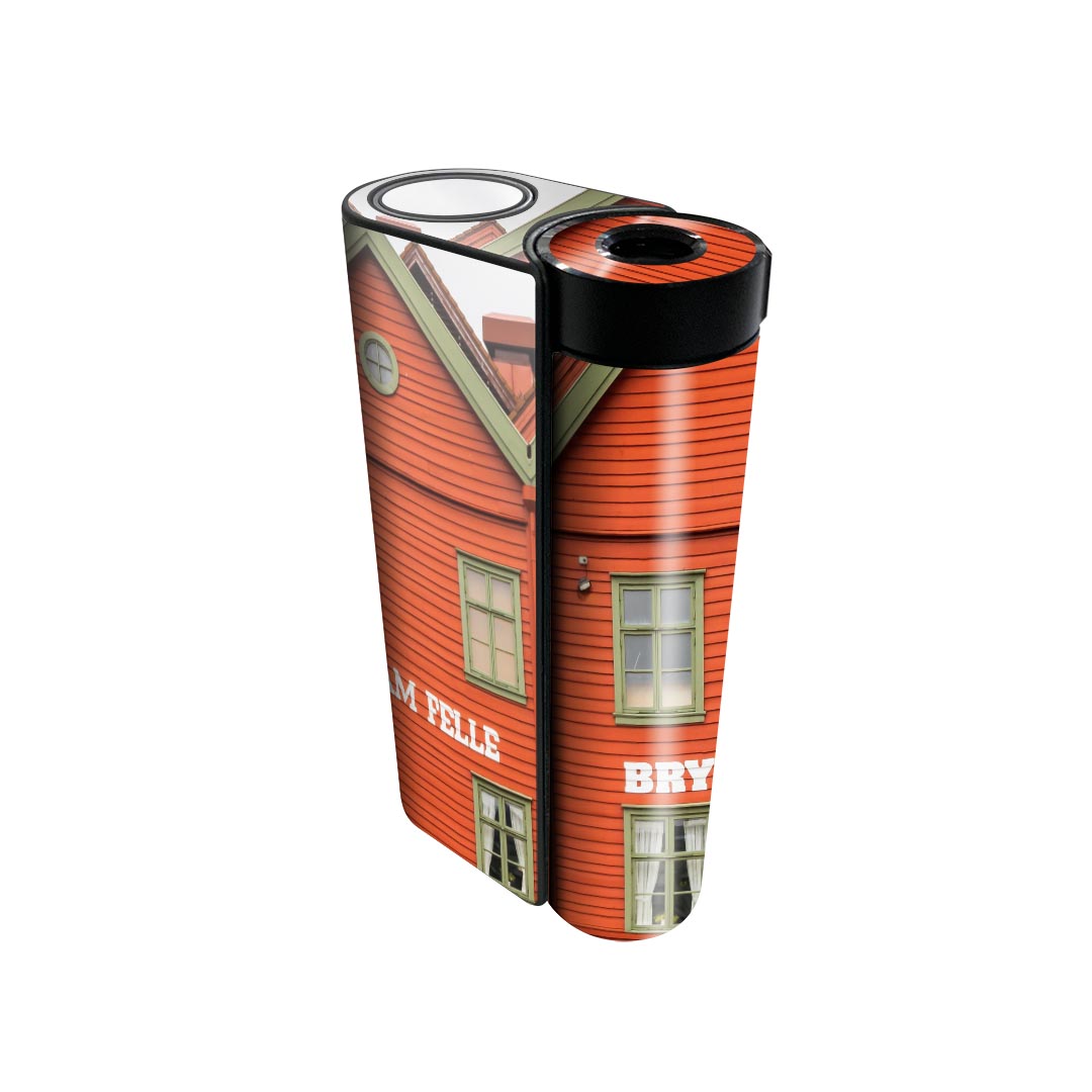 glo hyper x2 専用 デザインスキンシール 全面 フルセット カバー ケース 保護 グロー グロウ ステッカー デコ アクセサリー 電子たばこ 023792 建物　写真