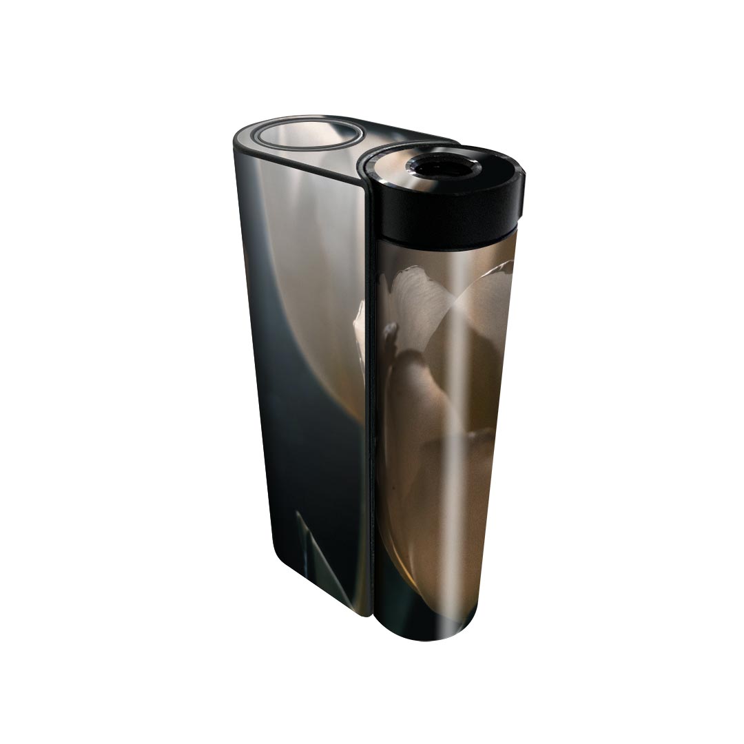 glo hyper x2 専用 デザインスキンシール 全面 フルセット カバー ケース 保護 グロー グロウ ステッカー デコ アクセサリー 電子たばこ 023919 花 フラワー チューリップ