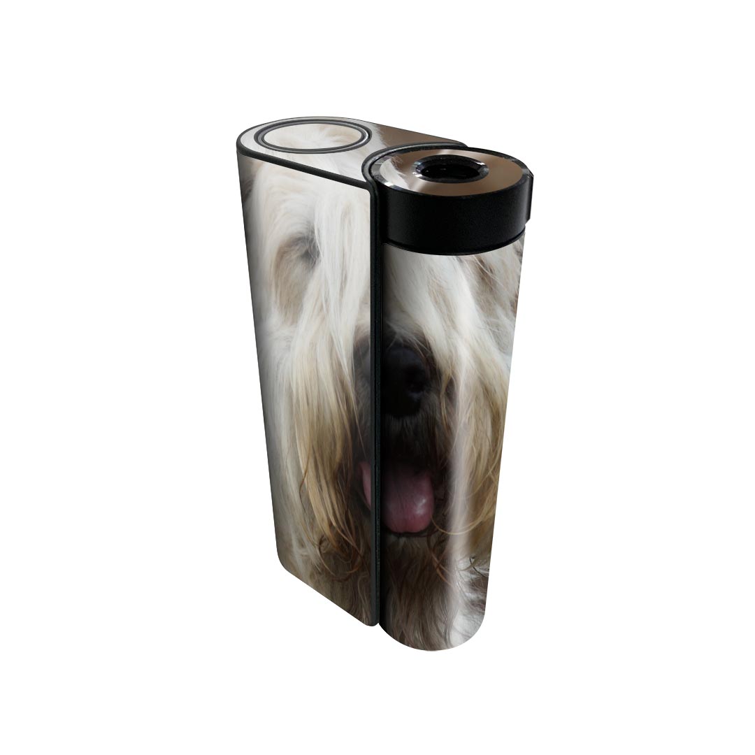 glo hyper x2 専用 デザインスキンシール 全面 フルセット カバー ケース 保護 グロー グロウ ステッカー デコ アクセサリー 電子たばこ 026086 動物　犬