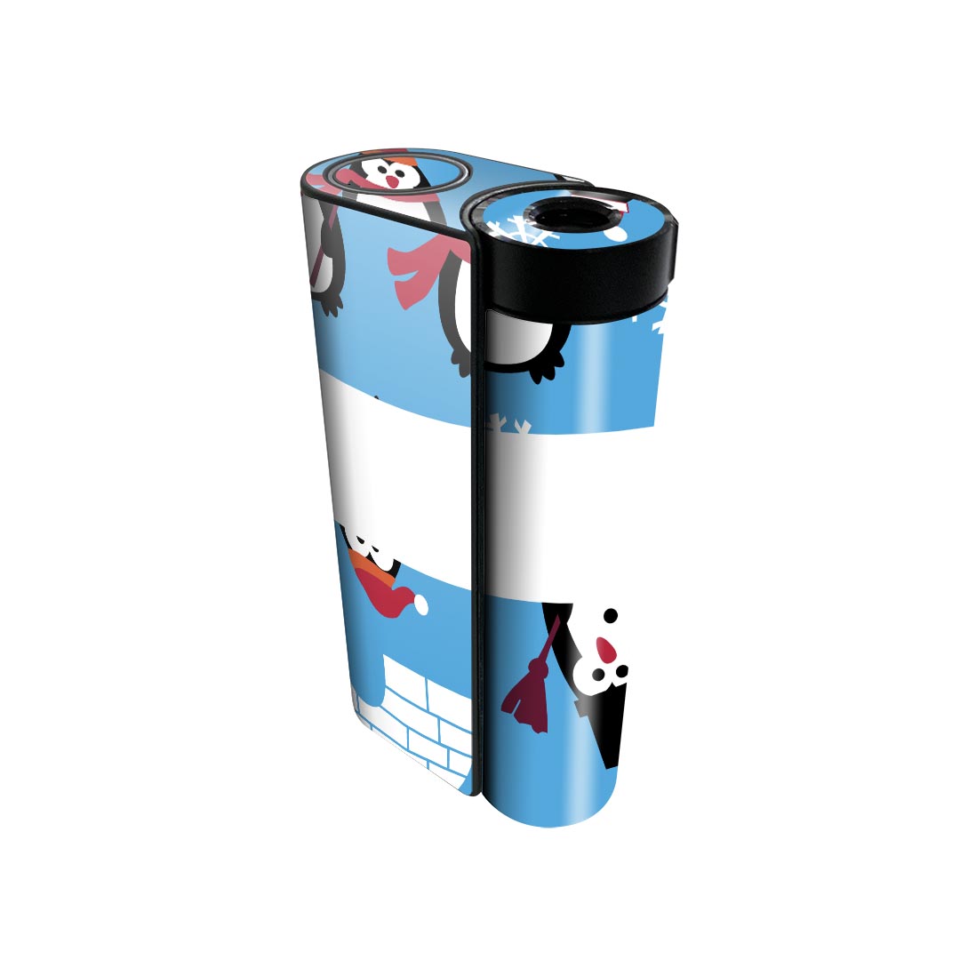 商品特徴・貼るだけでかんたん着せ替え、glo hyperx2 専用デザインスキンシール・高精細プリントで写真と遜色のない仕上がり！半光沢シートでしっとりツヤのある表現力・正面に加え、天面・底面シールがセットで一体感アップ！・ちょっとしたすり...