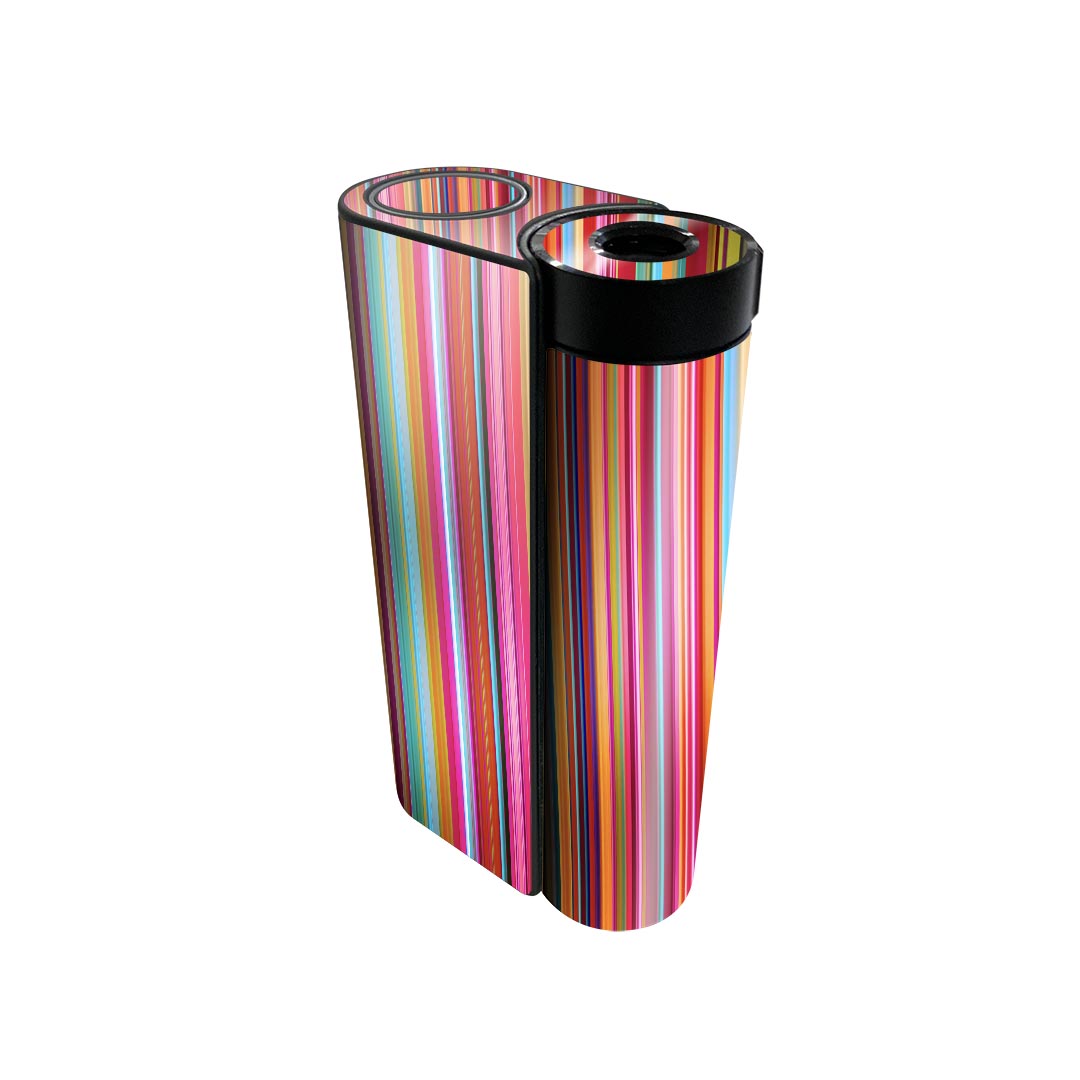 glo hyper x2 専用 デザインスキンシール 全面 フルセット カバー ケース 保護 グロー グロウ ステッカー デコ アクセサリー 電子たばこ 004832 模様　しましま