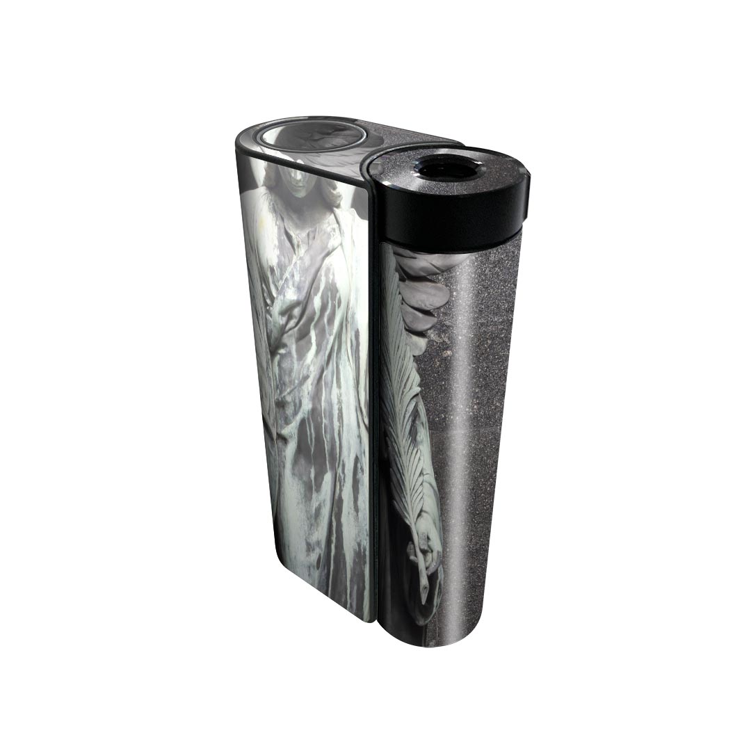 glo hyper x2 専用 デザインスキンシール 全面 フルセット カバー ケース 保護 グロー グロウ ステッカー デコ アクセサリー 電子たばこ 005960 写真　像　人物　羽