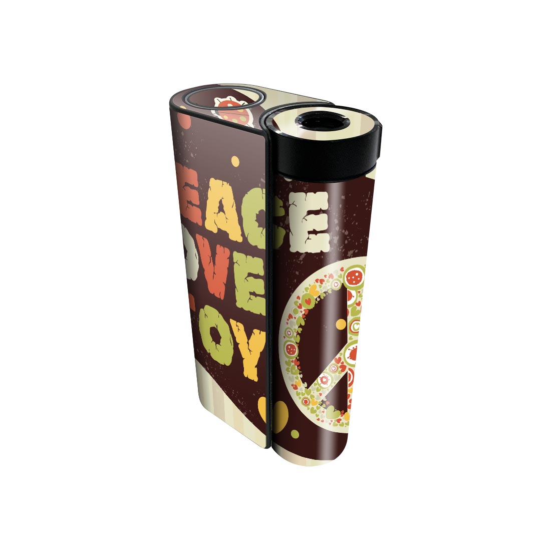 商品特徴・貼るだけでかんたん着せ替え、glo hyperx2 専用デザインスキンシール・高精細プリントで写真と遜色のない仕上がり！半光沢シートでしっとりツヤのある表現力・正面に加え、天面・底面シールがセットで一体感アップ！・ちょっとしたすり...