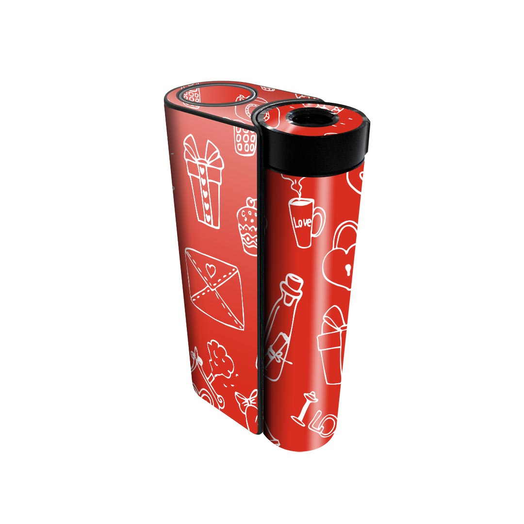 glo hyper x2 専用 デザインスキンシール 全面 フルセット カバー ケース 保護 グロー グロウ ステッカ..